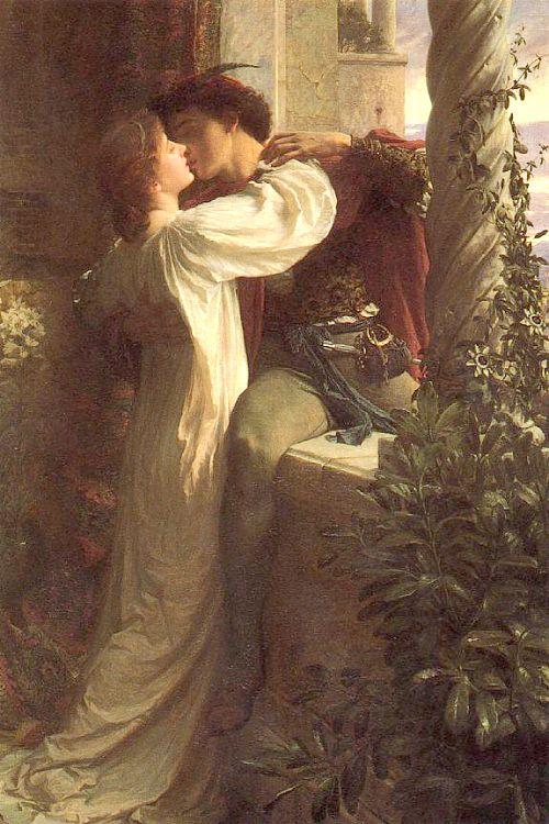 Sir Frank Dicksee Romeo and Juliet Sweden oil painting art